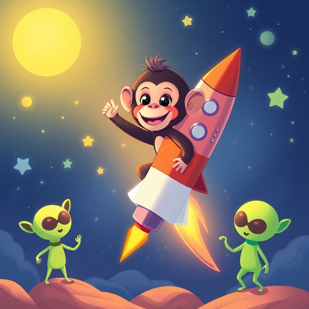 Kiddy the Chimp's Cosmic Adventure