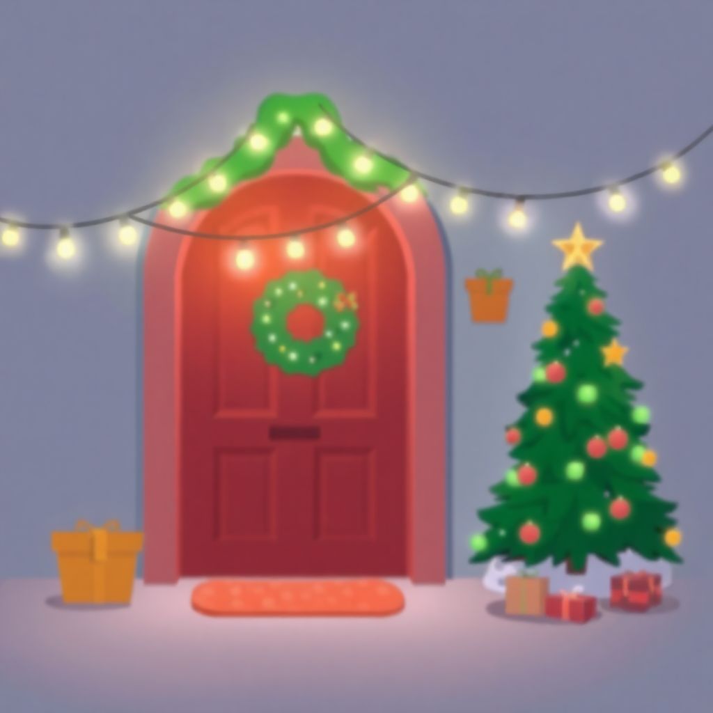 The Magic of Twinkling Christmas Lights