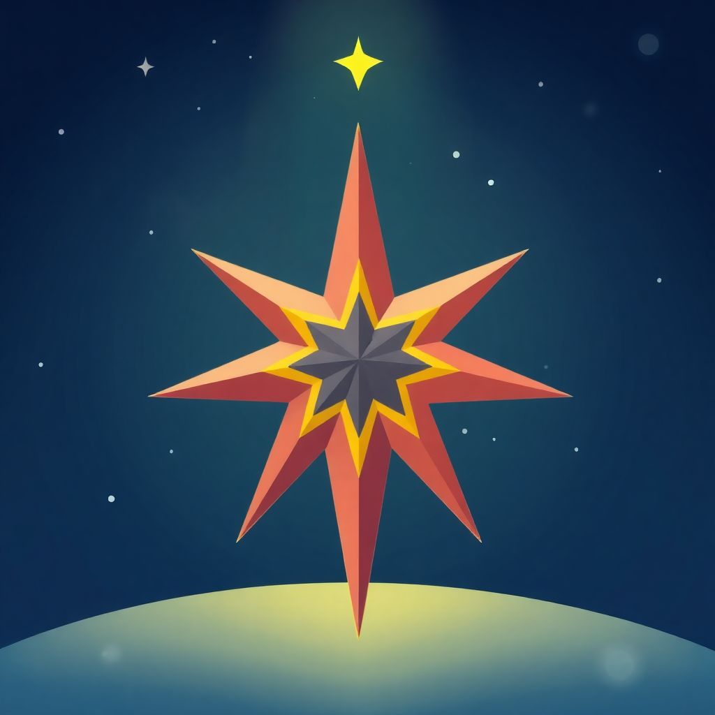 The Christmas Star Lights Up the Night