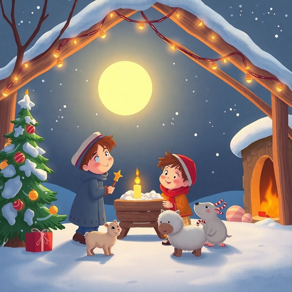 Der magische Weihnachtsabend im Zauberwald