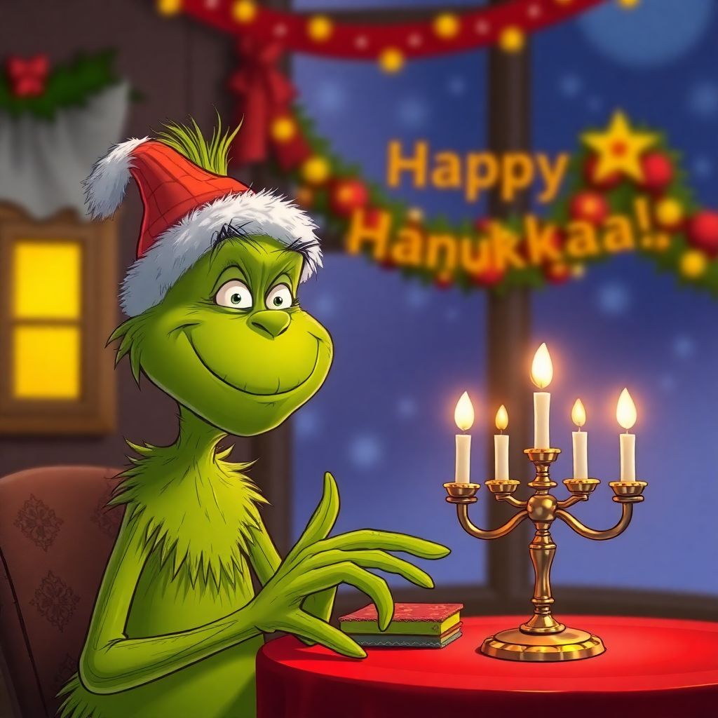 The Grinch Learns the Joy of Hanukkah