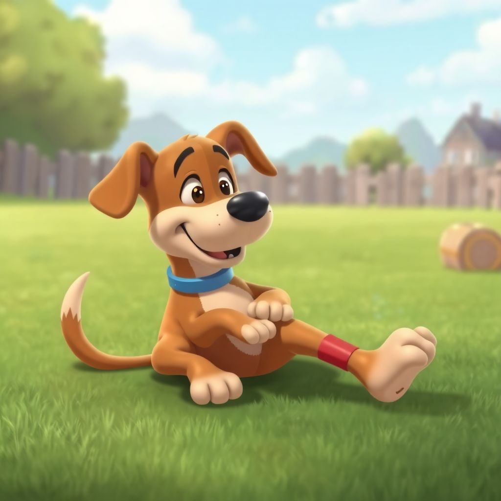 Enzo's Magical Leg Healing Adventure