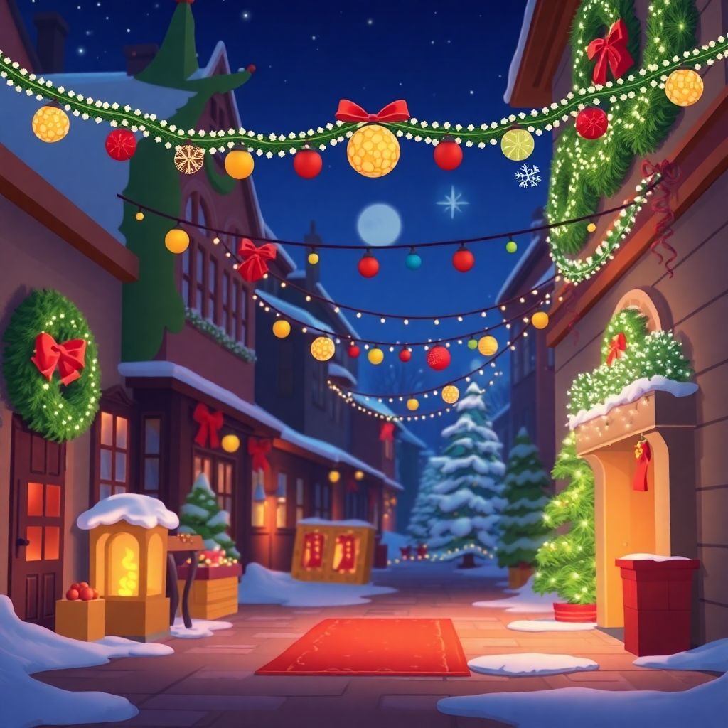 The Magical Night of Twinkling Lights