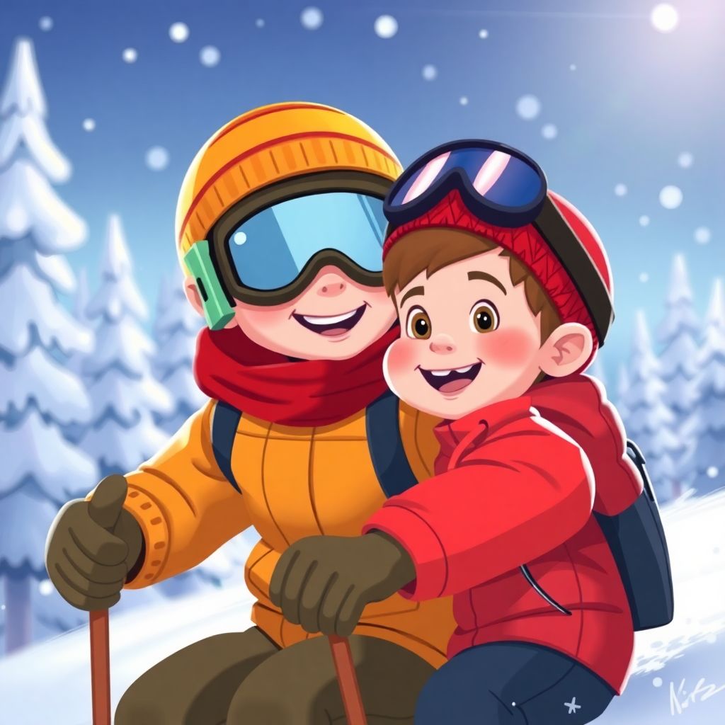 Nick's Magical Day on the Slopes