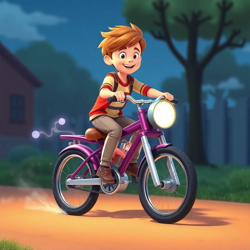 Tommy and the Magical Bike Adventure
