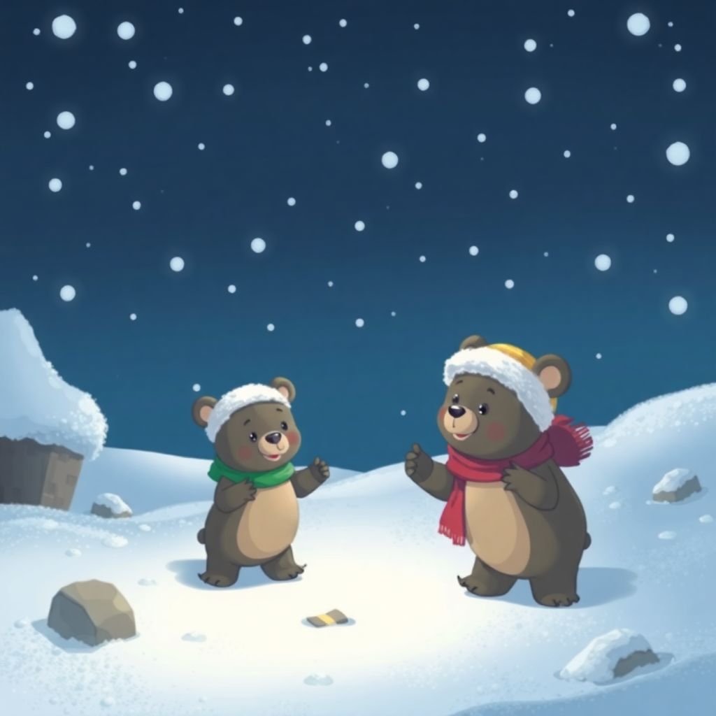 Bears and the Magical Snowy Adventure