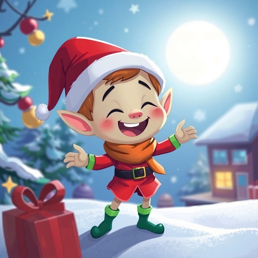 Elfy's Merry Misadventure in Christmas Town